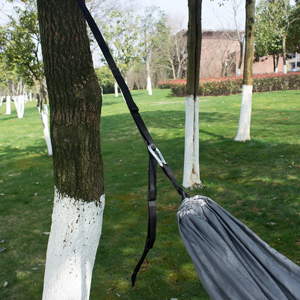

2Pcs 200cm Adjustable Portable Tree Hanging Camping Hiking Hammock Strap Outdoor Garden Portable Yoga Accessories
