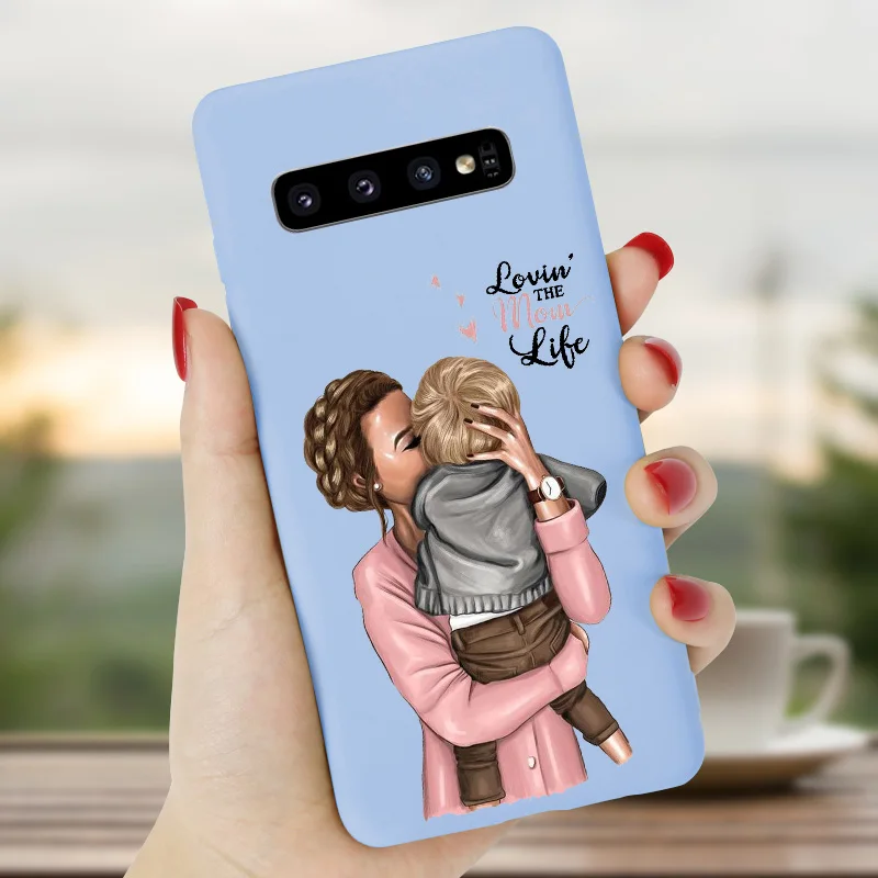 LSMM5 Супер или «I Love Mama» для телефона Funda для samsung A70 A50 A40 A30 A20 A10 A7 A6 плюс A8 A5 чехол карамельный Мягкий силиконовый чехол - Цвет: LSMM5