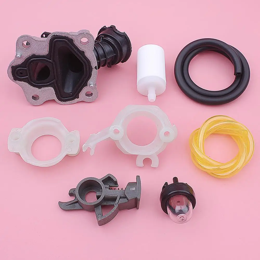 Впускной коллектор труба фланец настенный комплект управления для Husqvarna 445 445E 450