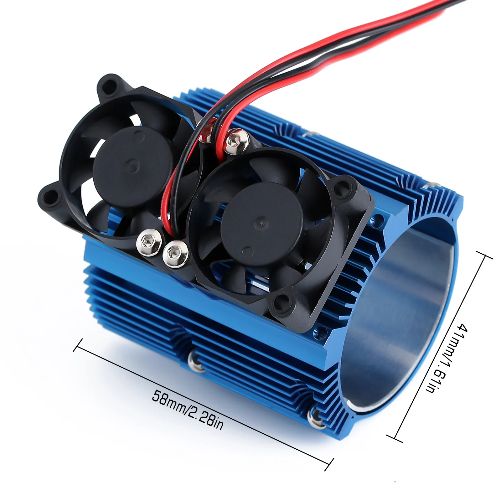 injora 1 шт металлический двойной