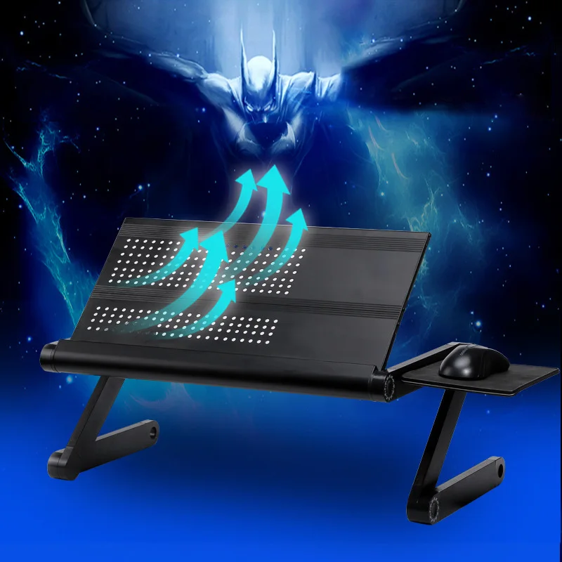 Настольная подставка под ноутбук компьютерный диван регулируемый и складной