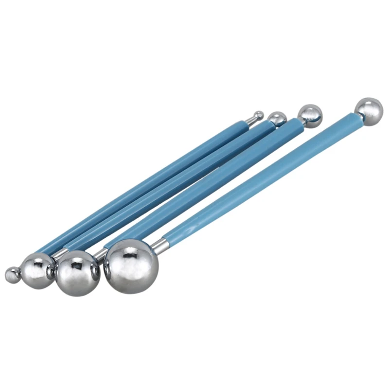 

9 Pieces Ball Stylus Dotting Tools Set Clay & 6 Pcs/Lot Waterdrop Pearl Shape Color Ink Pad Sponge DIY Stamp Ink Pad