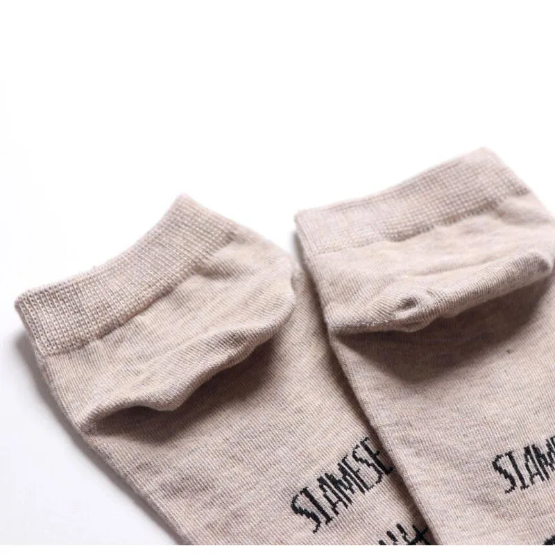 MYORED women socks 5 pairs colorful cartoon socks slippers woman sexy summer socks funny christams gift sockken  calcetines
