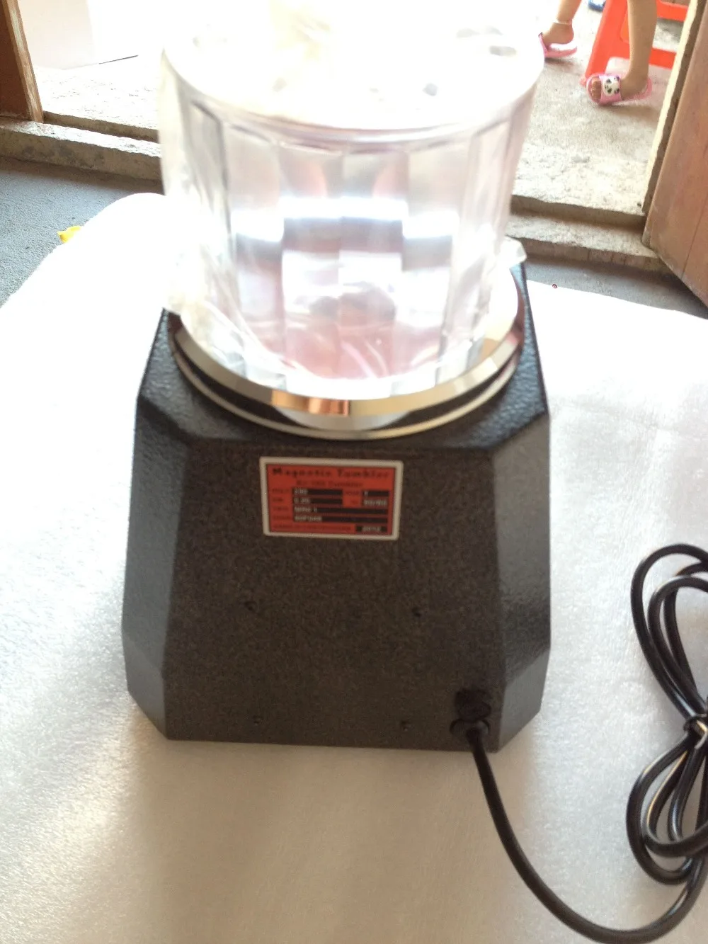 Магнитный стакан 110 В/220 В магнитный шлифовальный станок Алмазный полировщик