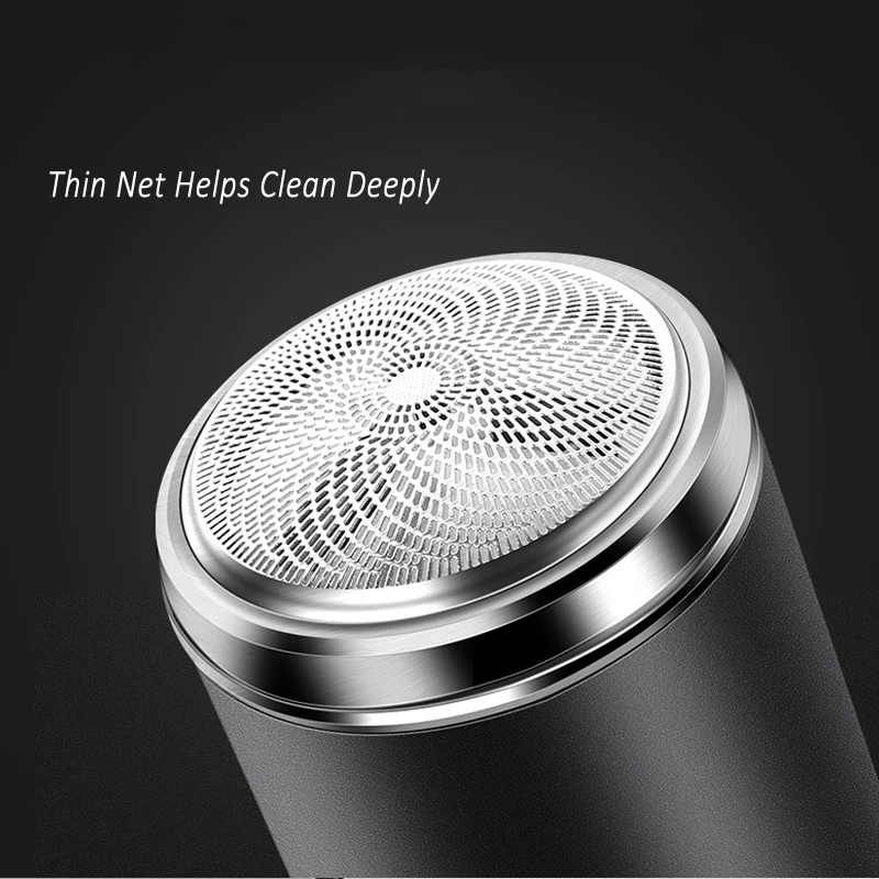 Mini Men's Shaver Pocket Razor USB Rechargeable Male Shaving Trimmer Washable Beard Machine for Barber | Красота и здоровье