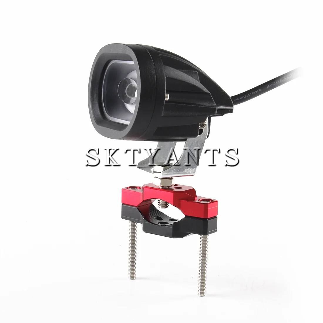 

Motorcycle Universal Aluminum CNC Handlebar Risers Bumper Tube Clamp Auxiliary Spotlight Fixed Bracket Accessories For Motorbike