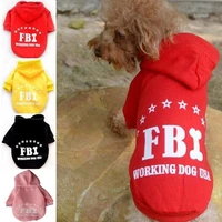 1 pcs fashion dog hoodie winter warm puppy kittens hoodies costume creative fleece leisure clothes for dogs hoodies accessories