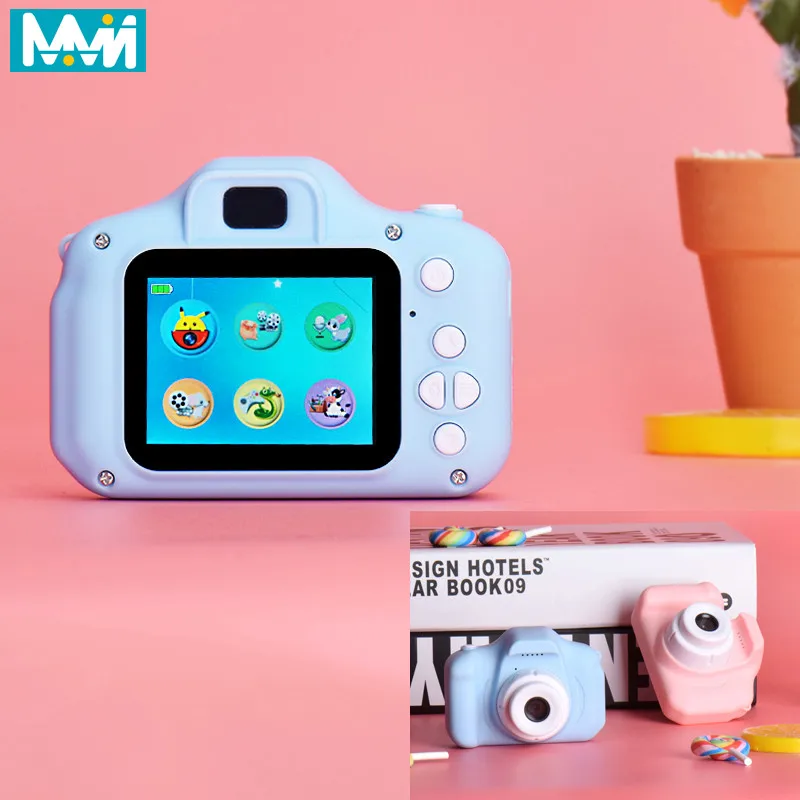 

1 Pcs Children Camera Mini Educational Toys For Children Baby Gifts Birthday Kids Digital Camera 1080P Projection Video Camera