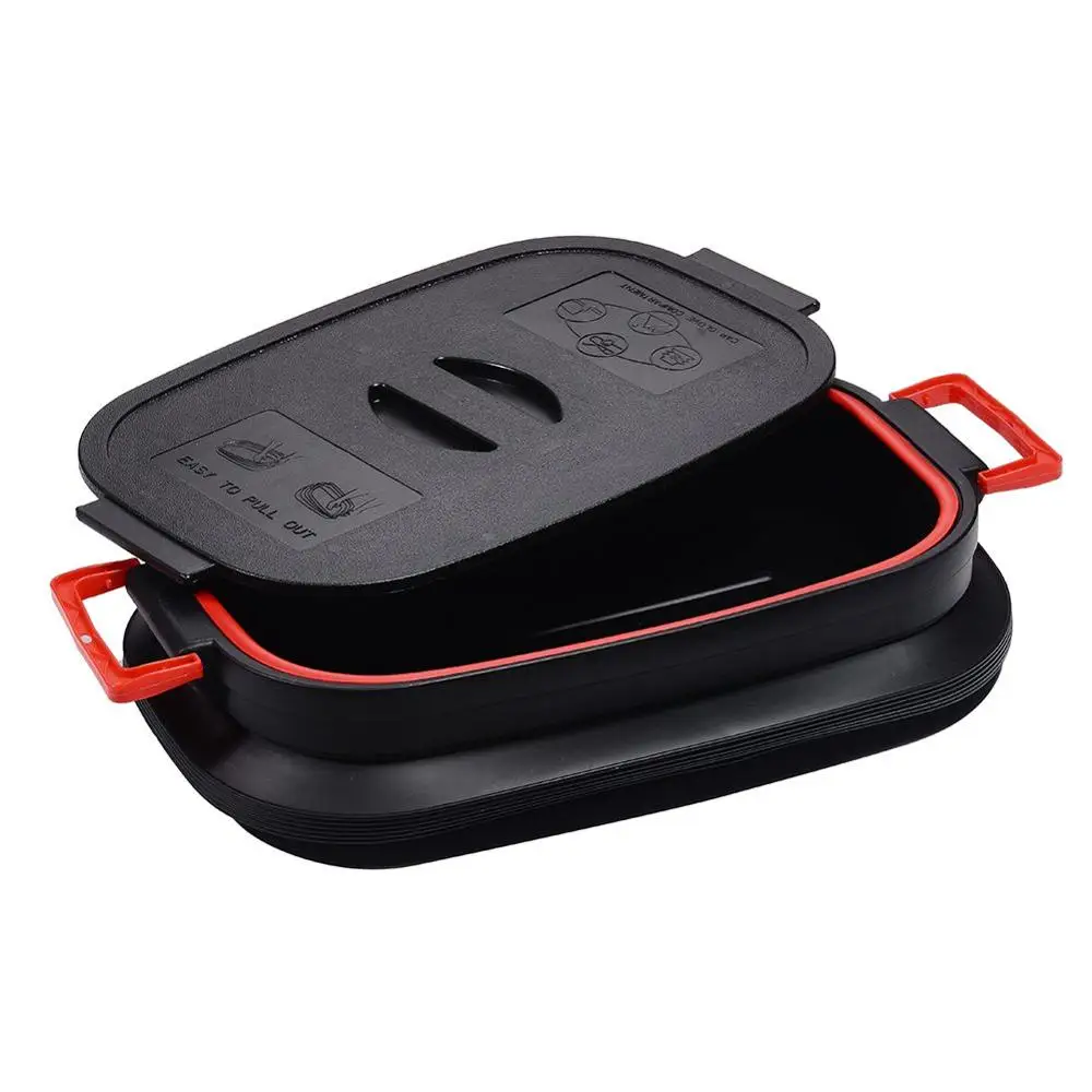 Скидка Складной ящик для хранения в автомобиле, удобный ящик для инструментов, гаражный механизм, органайзер, автомобильные аксессуары для органи...