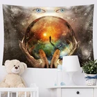 Предметы для украшения стен в стиле хиппи, настенная вешалка, гобелен из макраме, богемный ковер, настенная ткань, мандала, комнатныйбогемный Декор