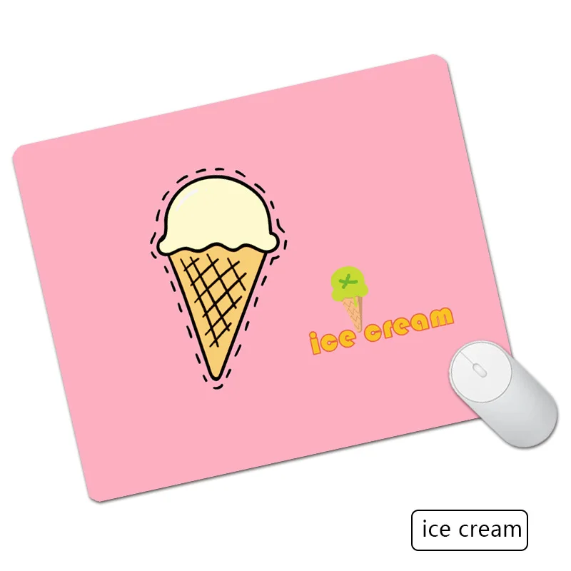 

1pcs Creative Cute Leather Mouse Pad Waterproof Thickened Leather Non-Slip Office Desk Mat Student Ins Style Mice Mat Mouse Pad