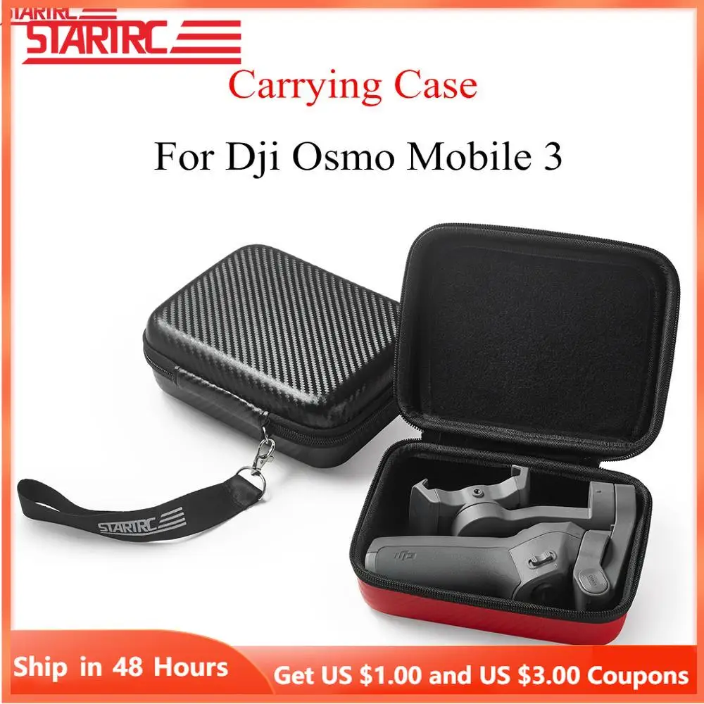 

Сумка STARTRC DJI OM4 SE, водонепроницаемая Жесткая Сумка из полиуретана для хранения, переносной чехол для DJI OSMO Mobile 3, карманные аксессуары