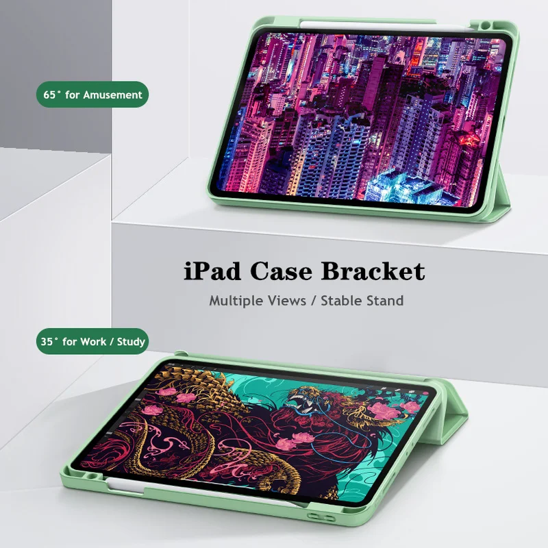 

Ipad Air 4 10.9 9.7 Inch 6th 7th Generation Case with Bluetooth Keyboard Case Ipad Pro 12.9 11 10.5 Ipad 10.2 Mini 4 5 shell