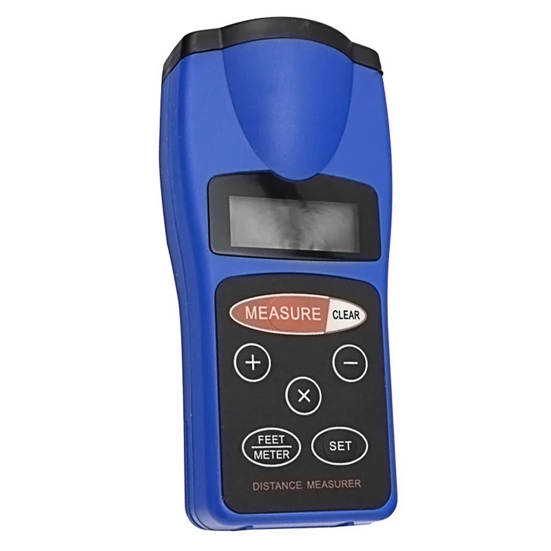 Портативный Ультразвуковой дальномер с ЖК дисплеем 18 м|Лазерные дальномеры| |