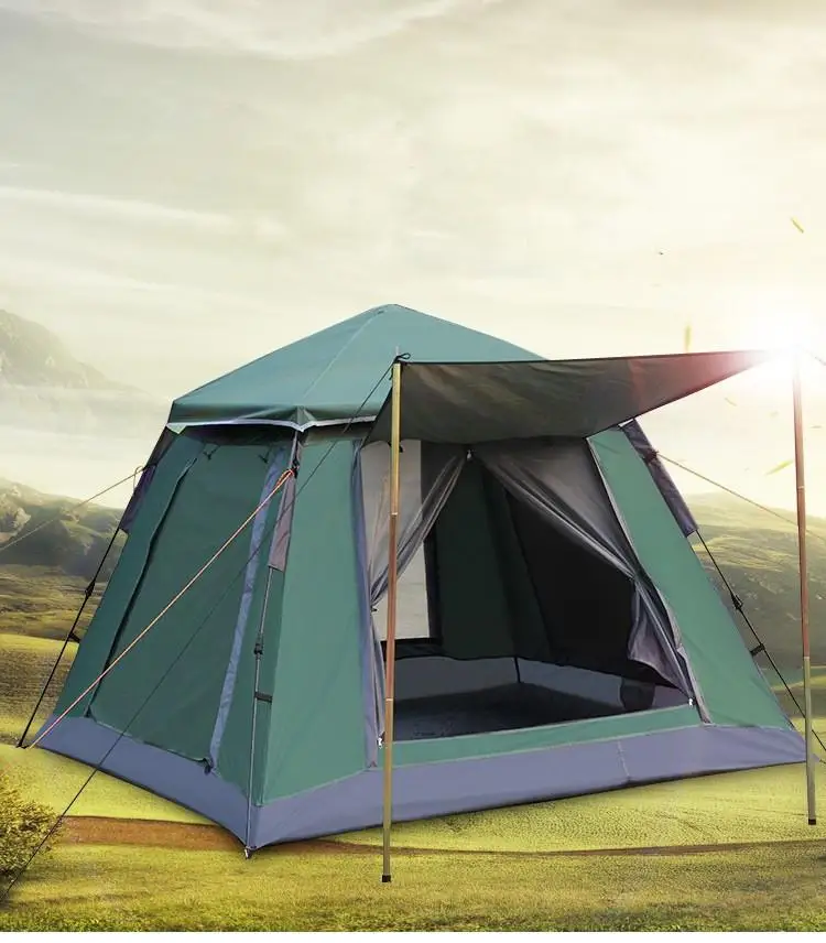 

Automatic Instant Setup Camping Tent 4-5 People Double-layer Tent For Outdoor Hiking Camping