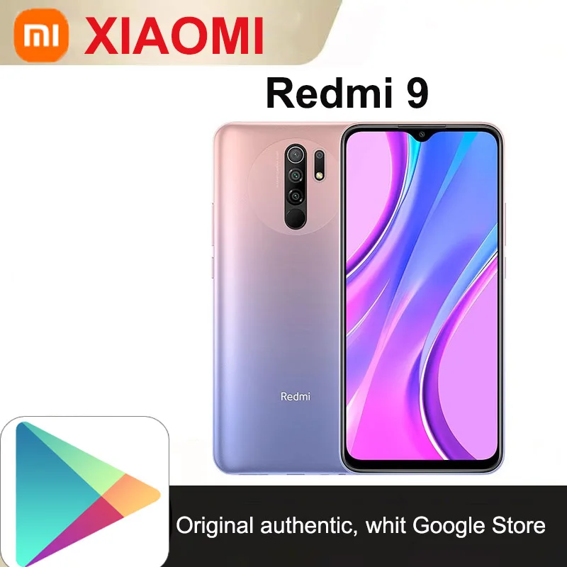 

Smartphone Xiaomi Redmi 9 Celular 4GB RAM 128GB ROM Mediatek Helio G80 5020 MAh