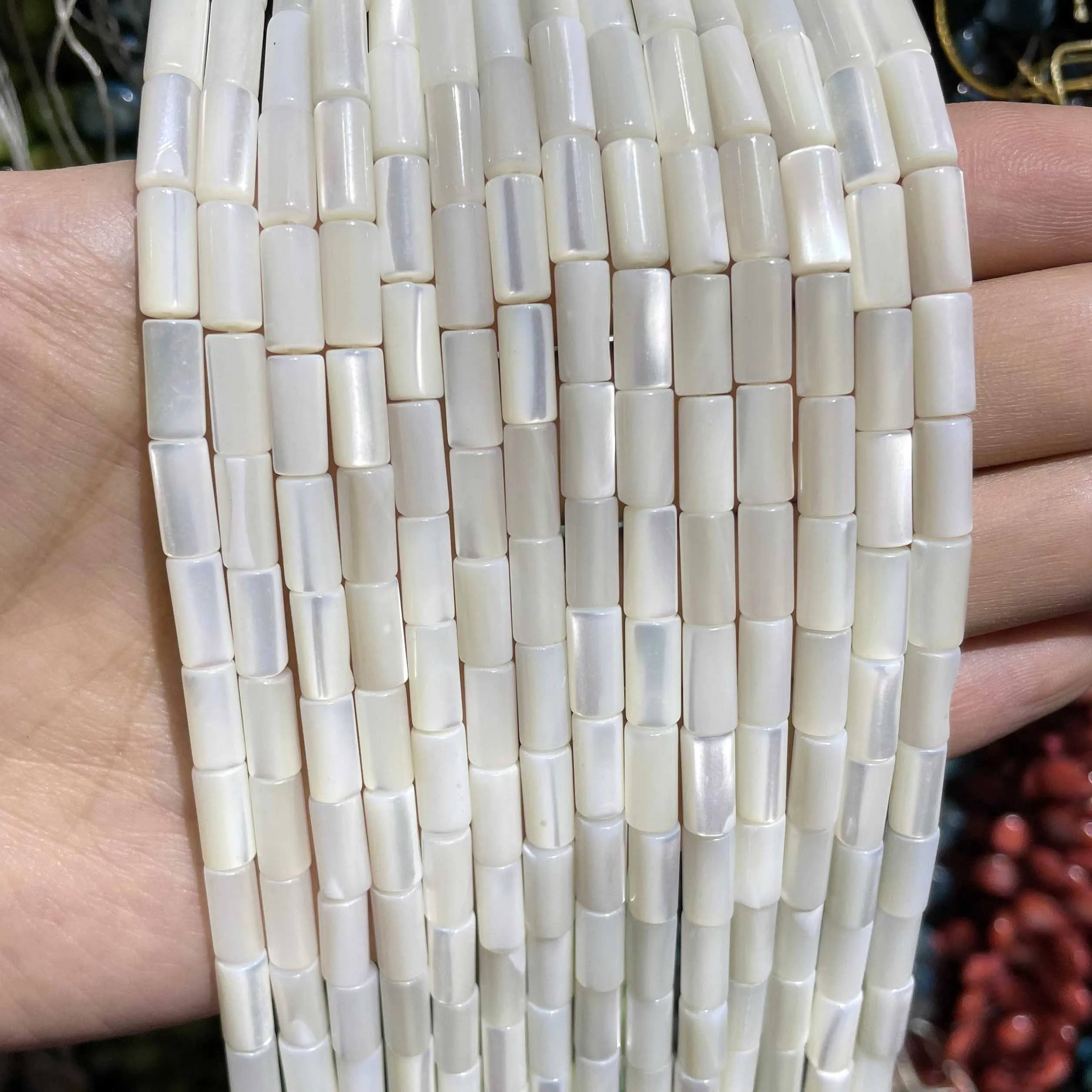 Натуральные бусины-разделители для изготовления ювелирных изделий своими