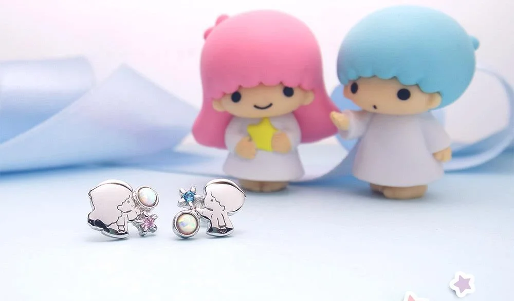 

Little Star Stud Earrings Irregular Earrings Cute Style Gift for Girlfriend