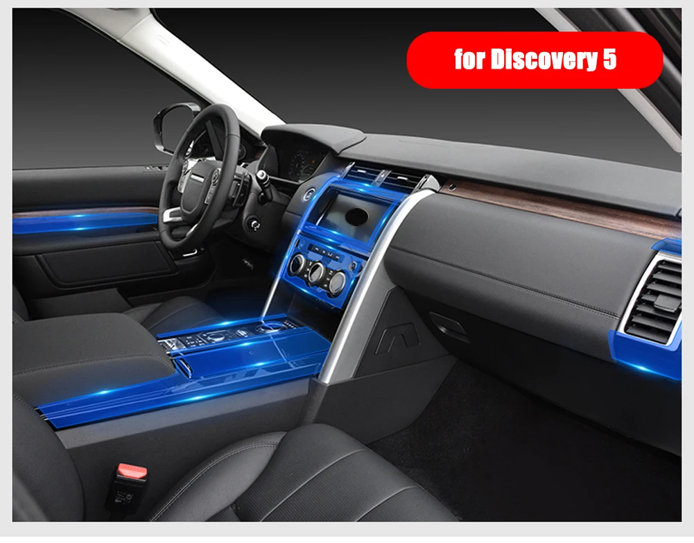 Для Land Rover Дискавери 5 4 L462 LR5 LR4 Дискавери Спорт автомобиль центральная консоль Шестерня пленка Центральная AC навигация протектор ТПУ пленка