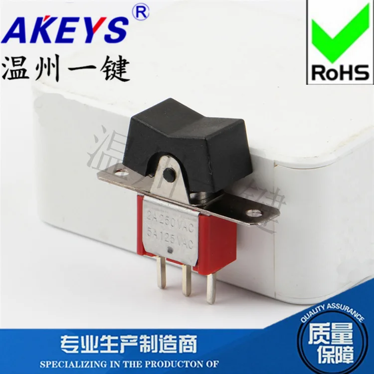 RLS-102-A1-01 Rocker arm connector ship type Button Side switch 3 feet 2 gears | Обустройство дома
