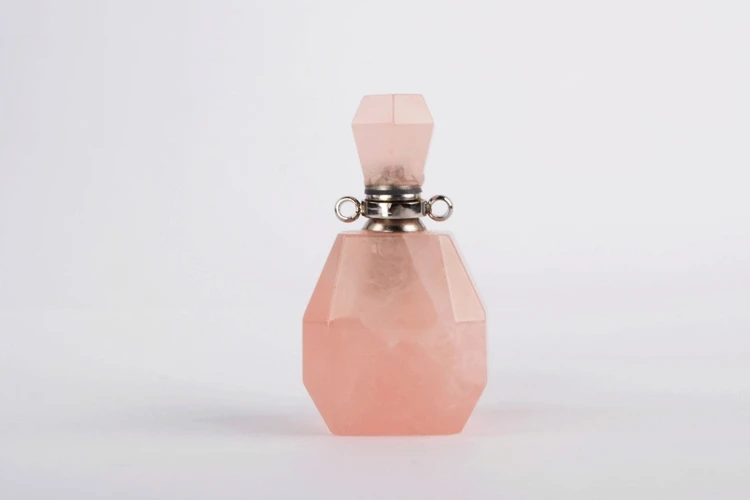 Rose Quartz BOROSA multi-kind натуральный камень духи украшение с бутылочкой, 3 шт Серебряный Радужный флюорит аметисты духи Адаптер для установки на бутылку WX1197 - Окраска металла: Rose Quartz