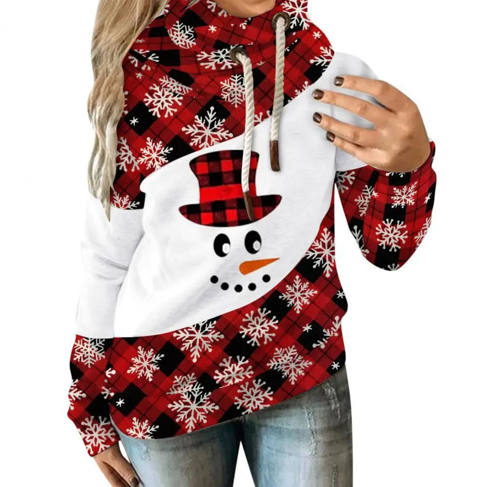 

Women Hoodie Pullover Sweatshirt Loose Fit Merry Christmas Christmas Tree Print Xmas Sweatshirt Casual Sweatshirt Classic