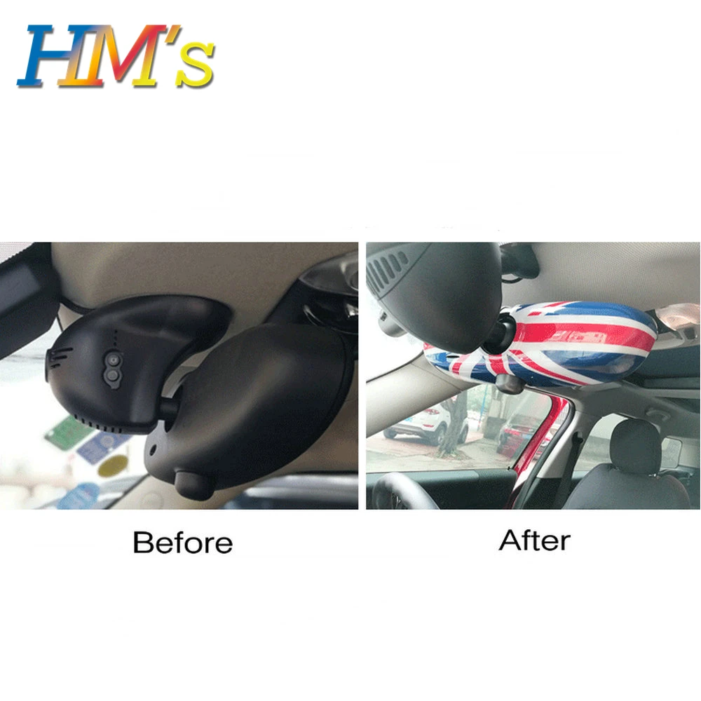 Для MINI Cooper R56 наклейка на зеркало заднего вида для интерьера автомобиля