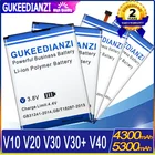 Телефон Батарея для LG V10 V20 V30 V40 BL-44E1F BL-45B1F BL-T34 BL-T37 H968 H961N V30 + V30A H930 ThinQ Q710 Q8 2018 версия Q815L