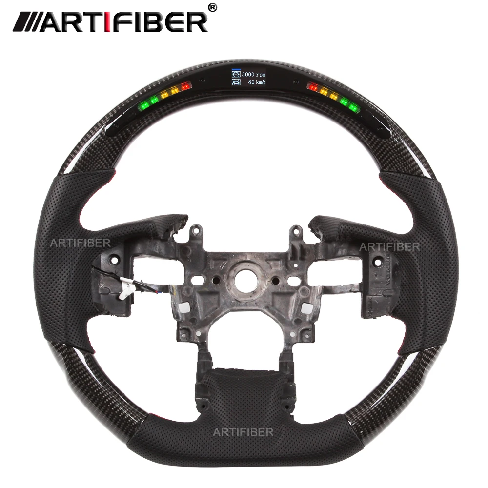 

100% Real Carbon Fiber LED Steering Wheel for Acura MDX,RDX ,ILX ,TLX ,NSX