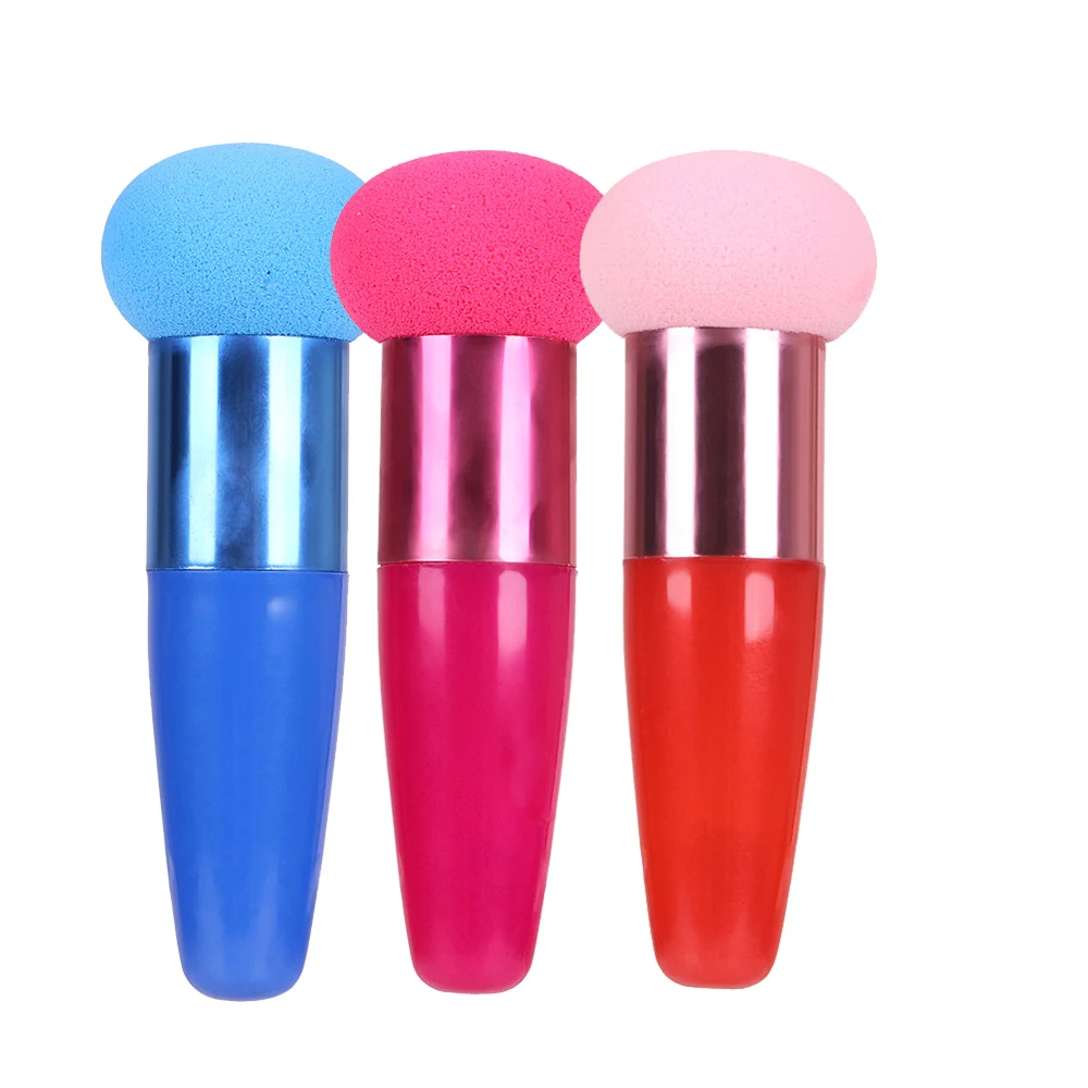 1 шт. женская Губка для макияжа с грибной головкой жидкая губка косметическая