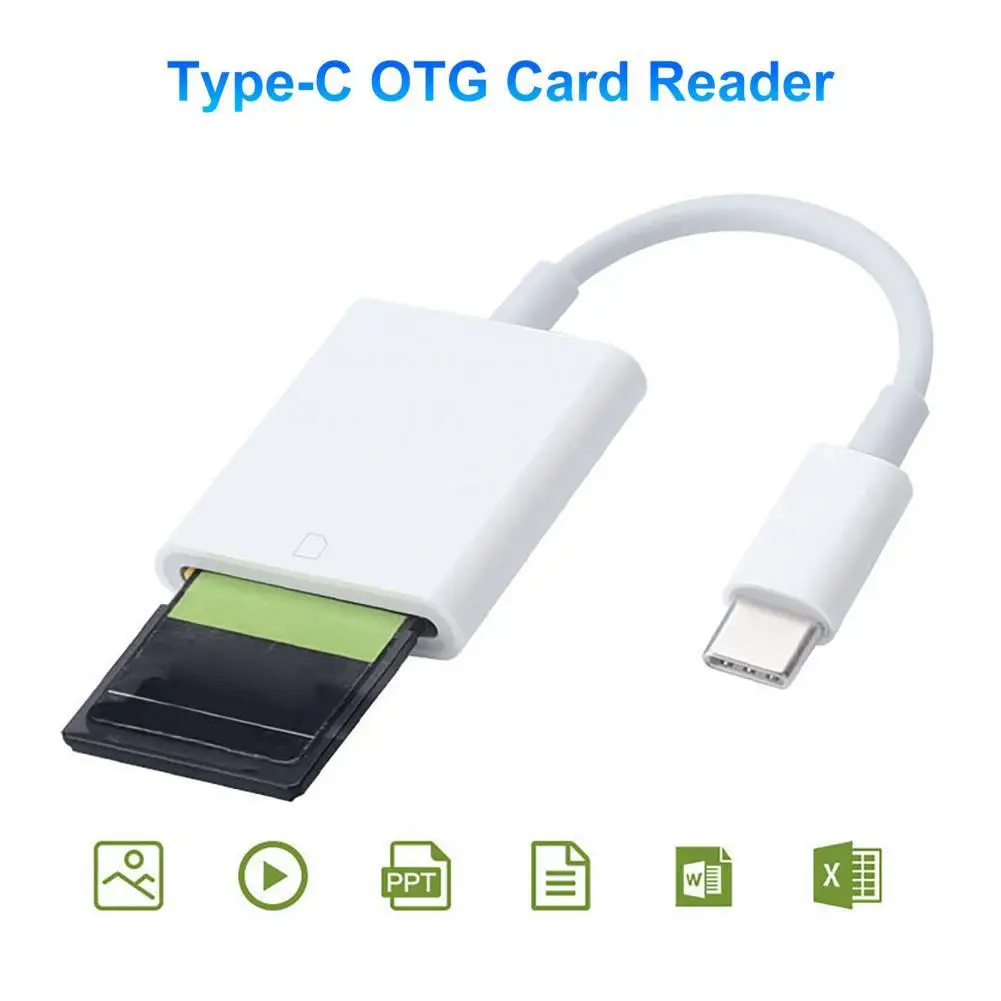 

Type C USB 3.1 USB-C to Micro SD SDXC Card Reader OTG Data Cable Type-C Mini Adapter for Macbook-Phone For Samsung-Huawei-Xiaomi