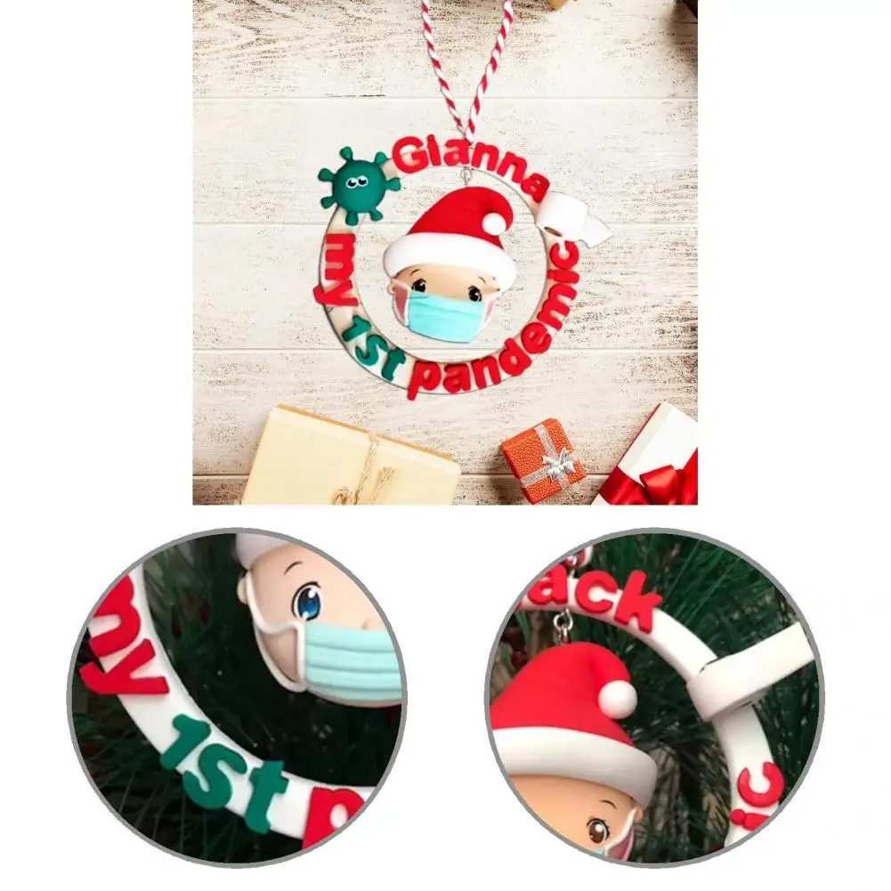 

Wear-resistant Multicolor Wear-resistant Resin Pendant Decor for Christmas