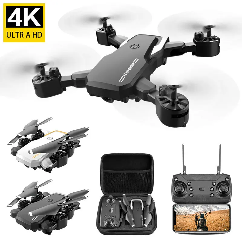 LF609 Дрон 4K с HD камерой wifi 1080P двойная камера следуя за мной Квадрокоптер FPV