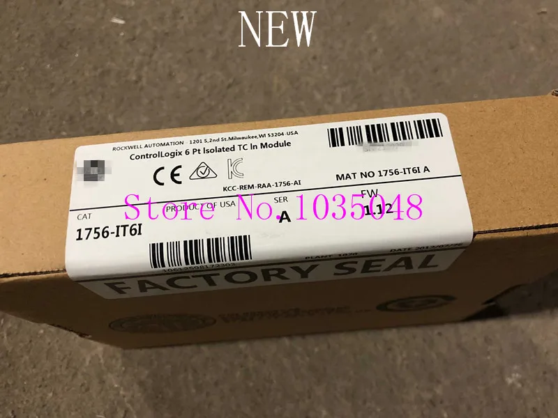 

1PC 1756-IT6I A 1756-IT6I New and Original Priority use of DHL delivery #01