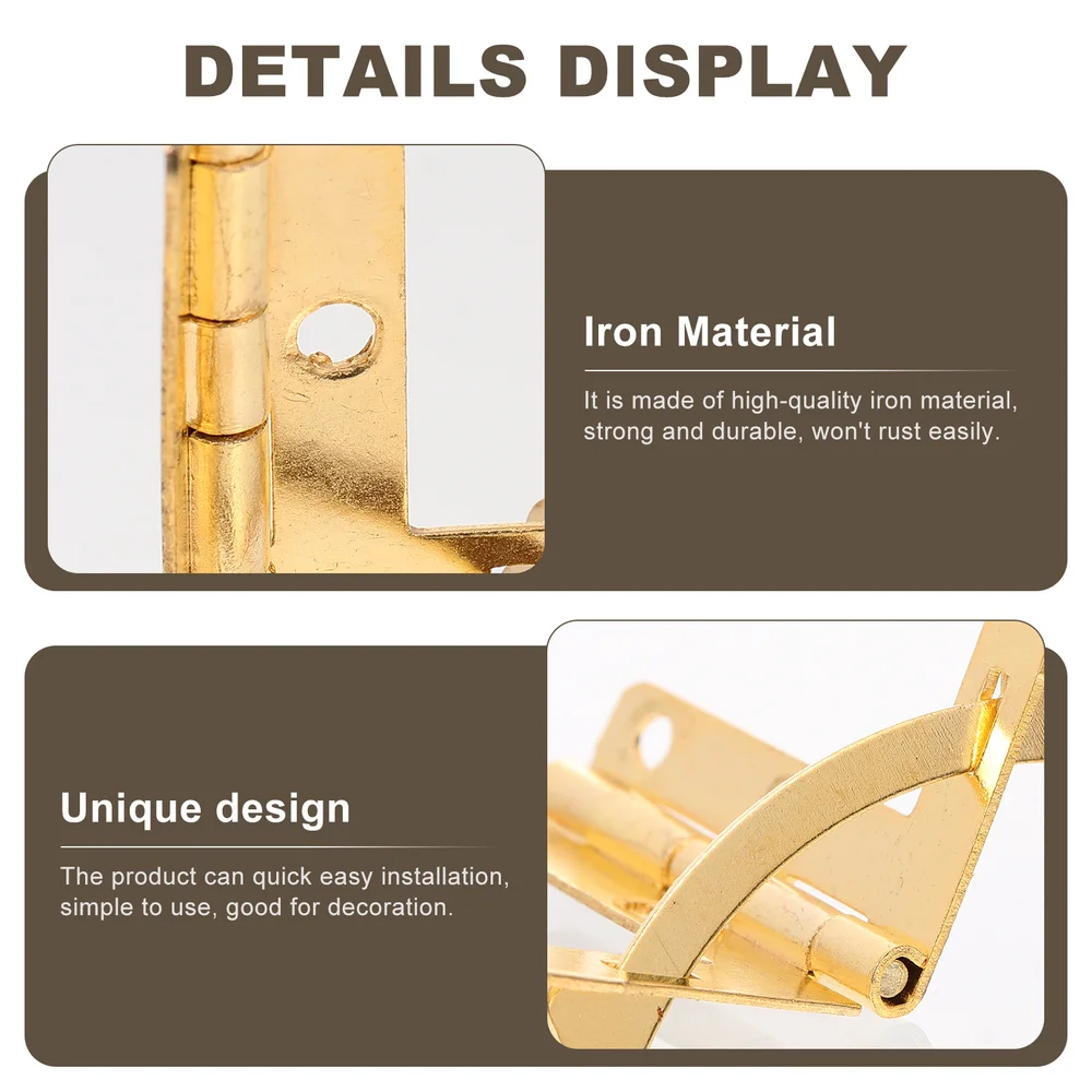 

50Pcs Jewelry Box Hinges Decorative Box Hinges Jewelry Case Hinge Accessories