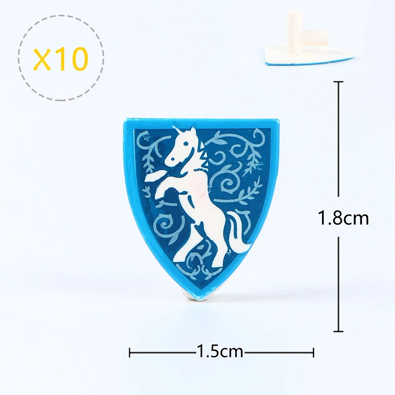 10 шт./лот DIY Кирпичи из фильма Armas Shield экшн-фигурки аксессуары строительные блоки