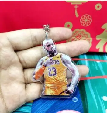 20 шт./лот 3D Коби Карри Джеймс Оуэн Дюрант баскетбольная звезда Брайант брелок