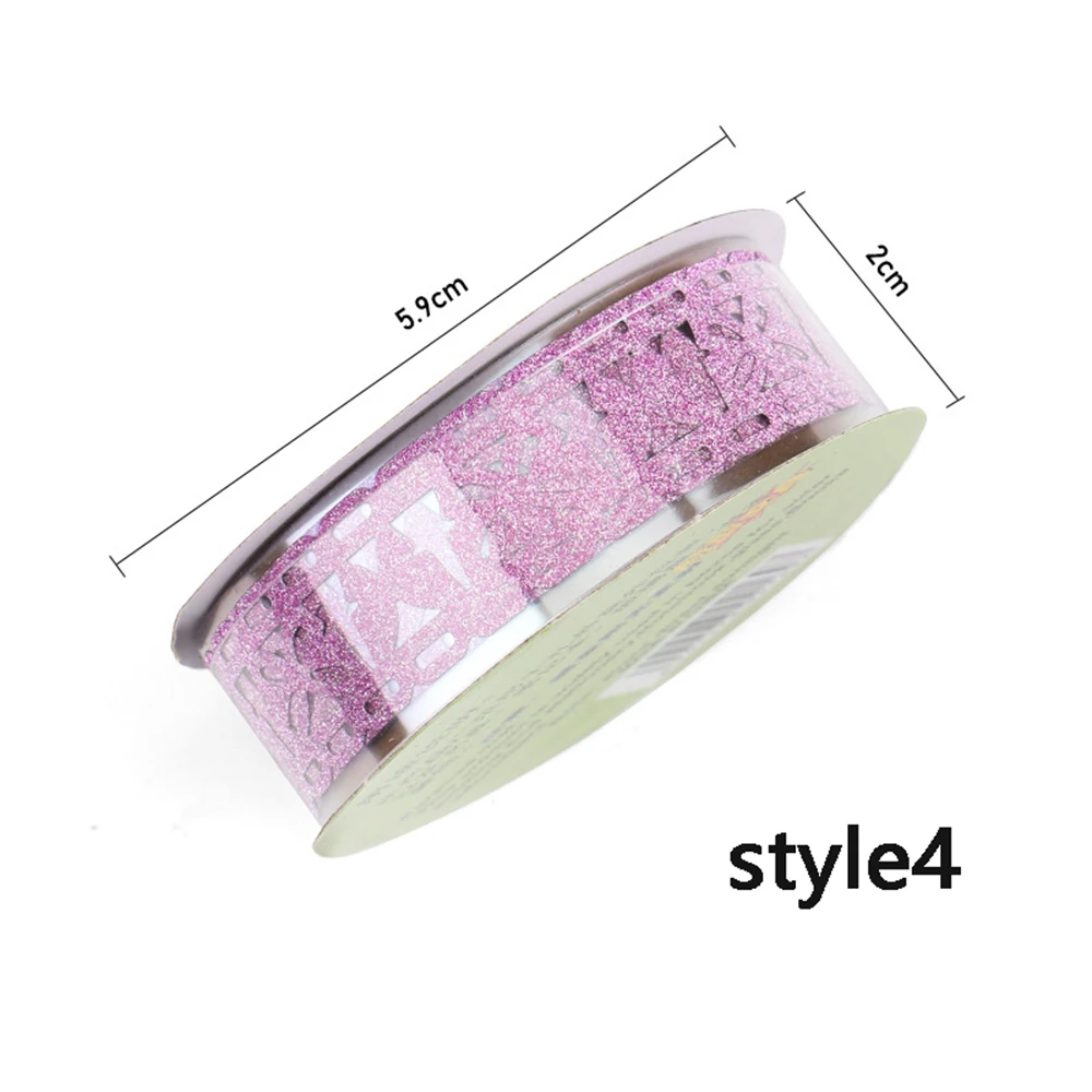 Блестящая кружевная лента для декорирования 1 м