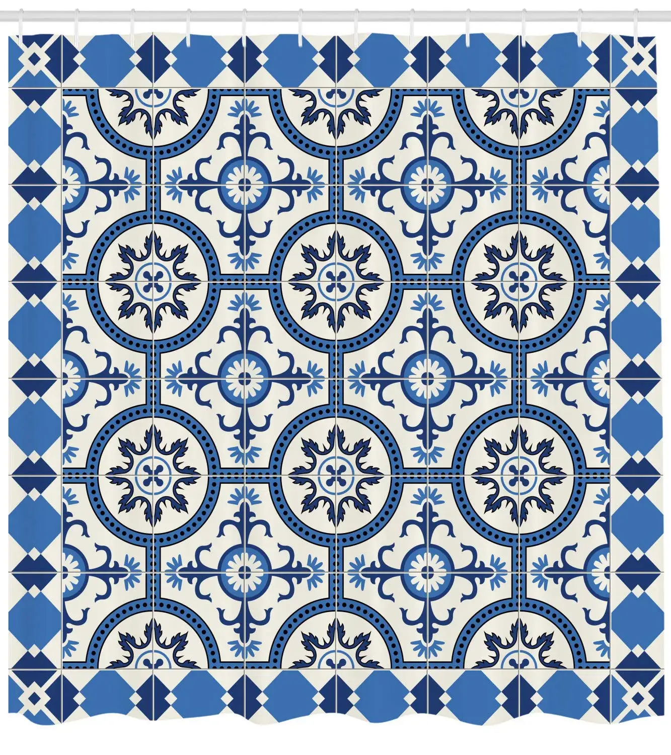 Марокканская занавеска для душа в Восточном турецком стиле мозаичный узор