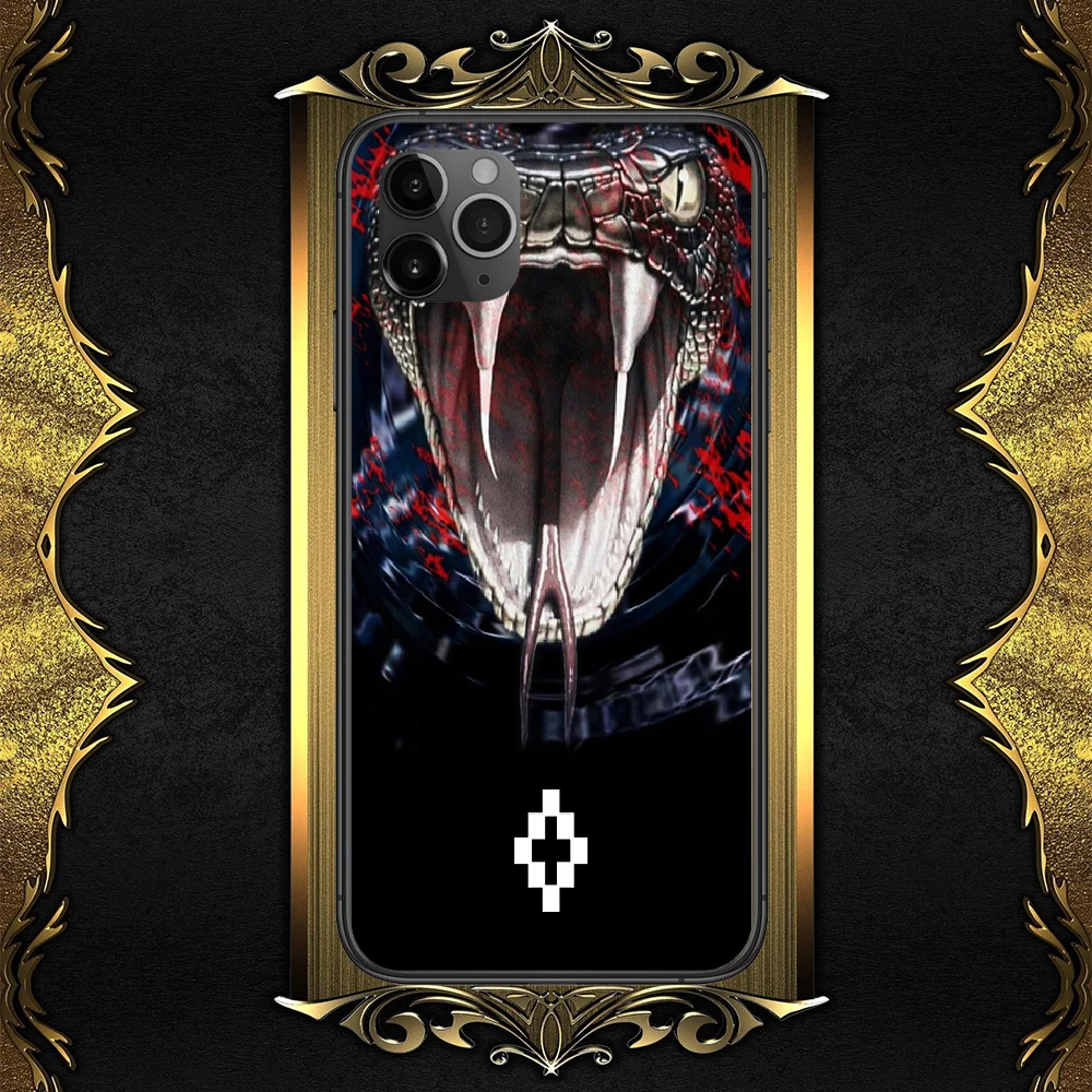 

Luxury Marceloes Brand Burlones Phone Case Cover Hull For iphone 5 5s se 2 6 6s 7 8 12 mini plus X XS XR 11 PRO MAX black