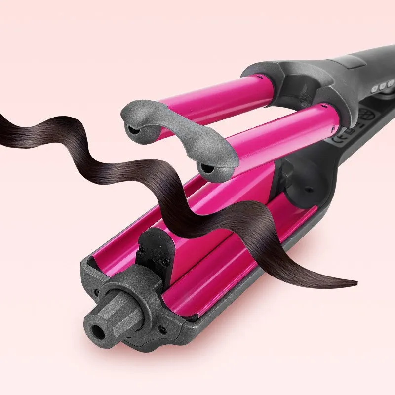 Щипцы для завивки волос с 2 бочками автоматическая керамическая палочка