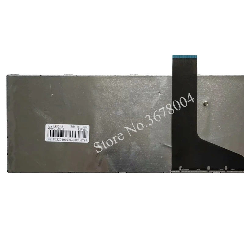 Новая русская клавиатура для ноутбука TOSHIBA SATELLITE L850 L850D P850 L855 L855D L870 L870D RU черная клавиатура