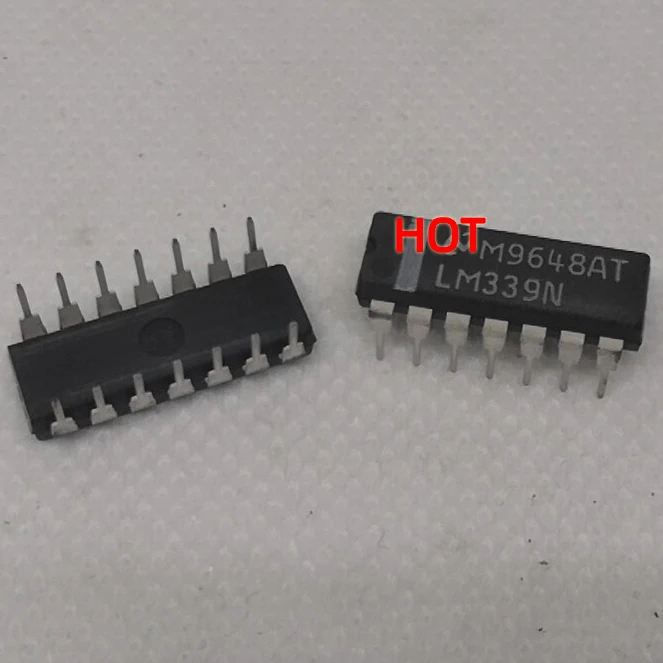 10 unids/lote LM339N DIP14 100% nuevo original