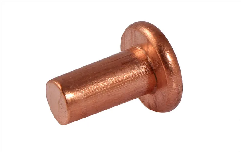 GB867-86 заклепки из красной меди с плоской головкой M2 100 шт |