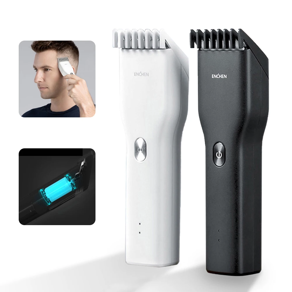 

Xiaomi ENCHEN Hair clipper Professional hair trimmer For Men Kids Mute Home hair clippers beard Trimming Shaver machine