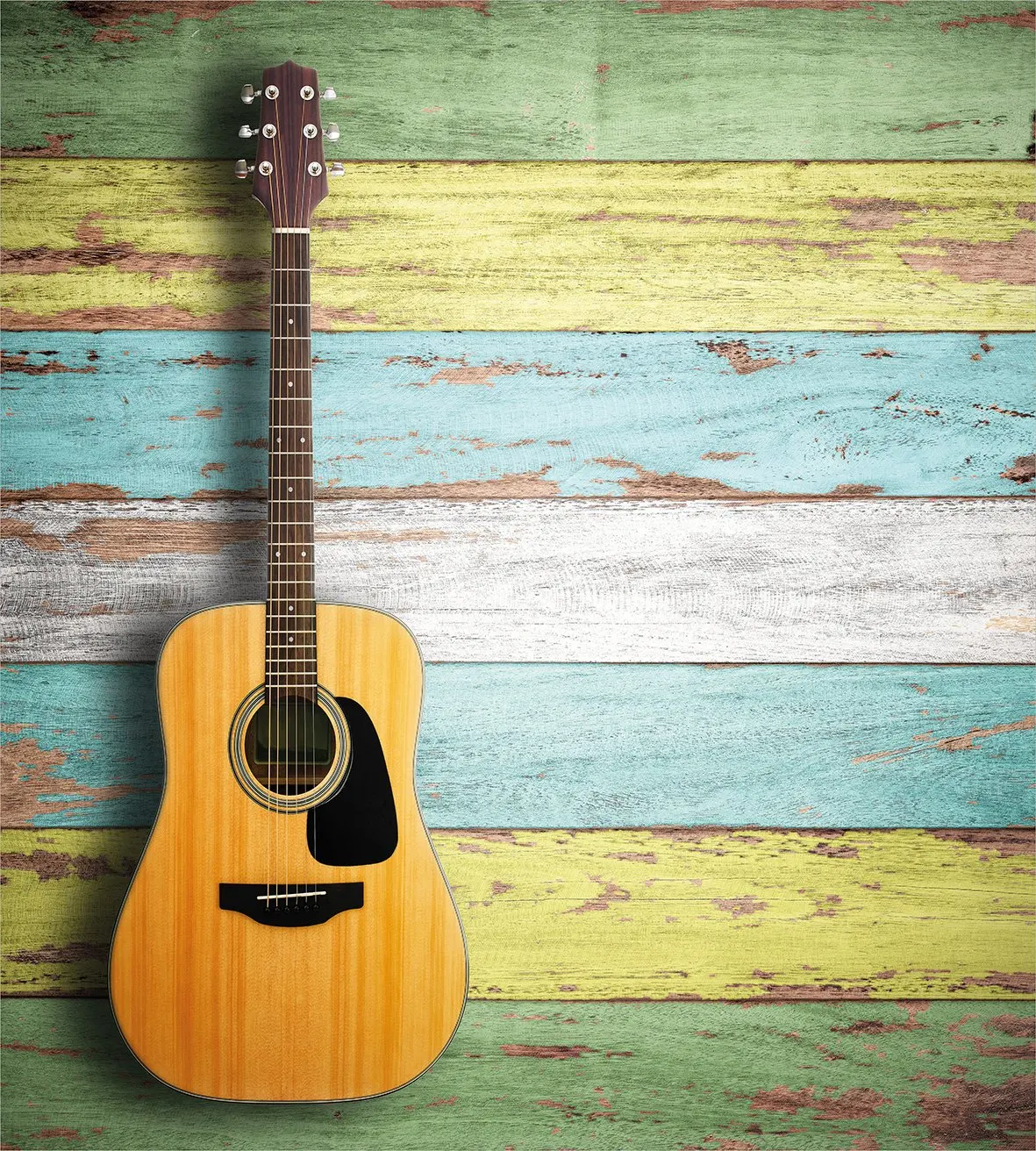 Музыкальный набор пододеяльников для пуховых одеял Акустическая гитара на