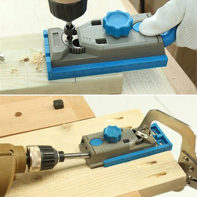 

Woodworking Pocket Hole Jig 9.5mm Drill Guide Sleeve For Kreg Manual Pilot Wood Drilling Dowelling Hole Saw Master System Set