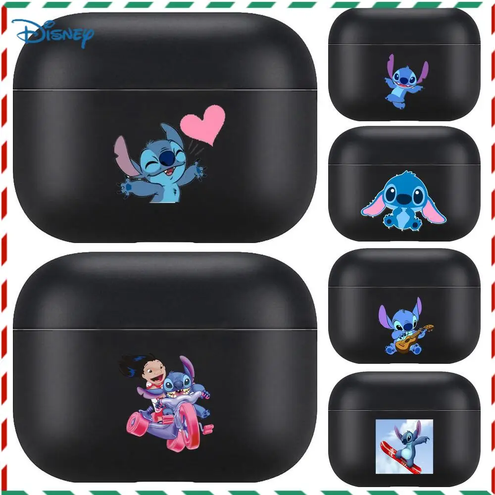 

Disney Stitch For Airpods pro 3 case Protective Bluetooth Wireless Earphone Cover for Air Pods airpod case air pod Cases black 1