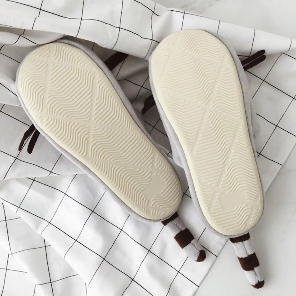 

New Cat Animal indoor slippers Adult Cartoon House women soft slipper indoor house Gilr winter plush shoes