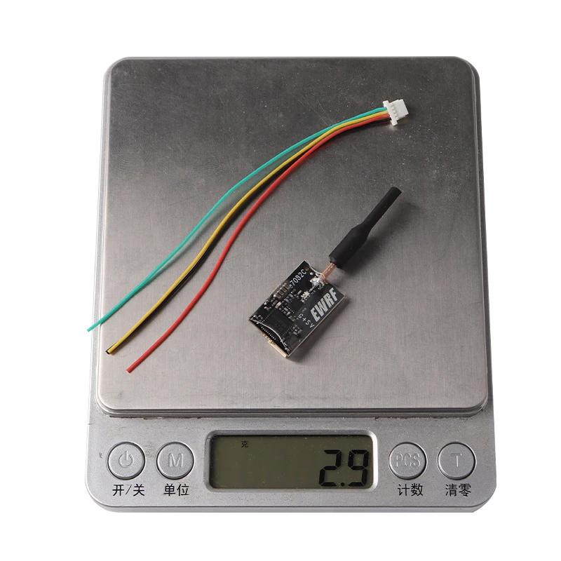 Передатчик EWRF e7082C 25mW/100mW/200mW/OFF регулируемый 5 8G 48 каналов AIO VTX FPV передатчик для RC